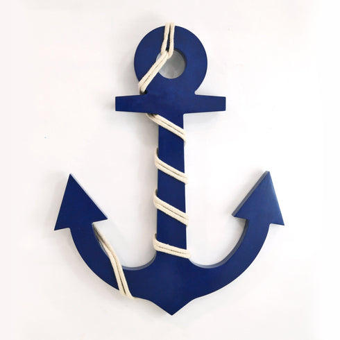 Wooden Anchor Wall Hanging